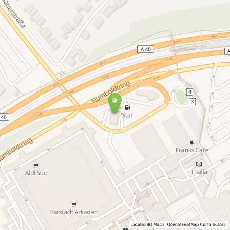 Standortübersicht der Tankstelle STAR Tankstelle in 45472 Mülheim (Heimaterde)