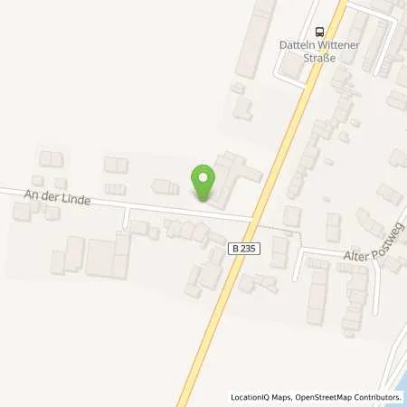 Standortübersicht der Tankstelle FLuS Handelsgesellschaft mbH in 45711 Datteln (Meckinghofen)