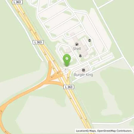 Standortübersicht der Tankstelle Shell Autohof in 66877 Ramstein