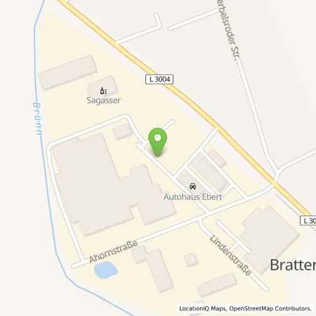 Standortübersicht der Tankstelle KIA Motors in 98673 Brattendorf