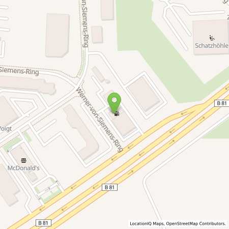 Standortübersicht der Autogas (LPG) Tankstelle: SHELL Tankstelle in 39116, Magdeburg-Ottersleben