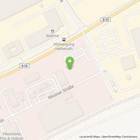 Standortübersicht der Tankstelle HAWA Flüssiggas GmbH (Tankautomat) in 41363 Jüchen