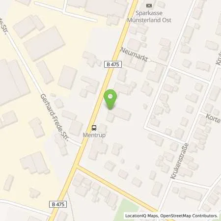 Standortübersicht der Tankstelle Raiffeisen Beelen-Ennigerloh eG in 59320 Ennigerloh (Westkirchen)