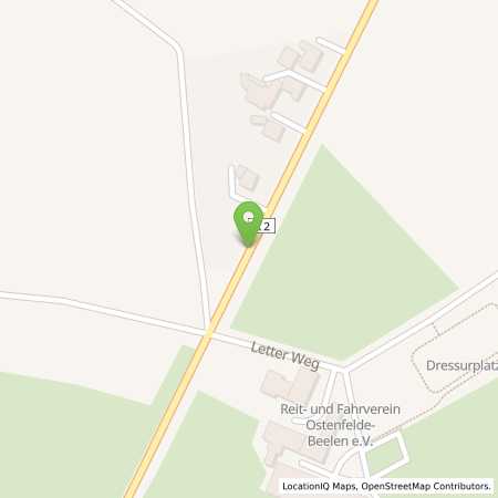 Standortübersicht der Autogas (LPG) Tankstelle: Raiffeisen Beelen-Ennigerloh eG in 59320, Ennigerloh
