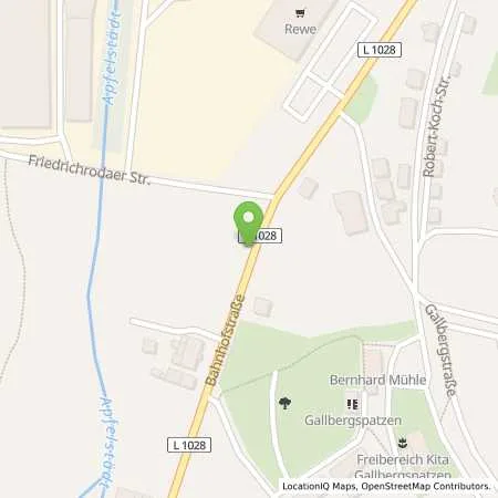 Standortübersicht der Tankstelle bft Tankstelle Walther in 99897 Tambach-Dietharz