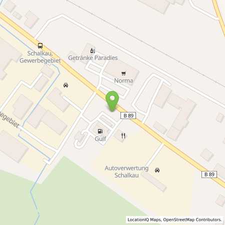 Standortübersicht der Autogas (LPG) Tankstelle: ADDINOL / GULF in 96528, Schalkau