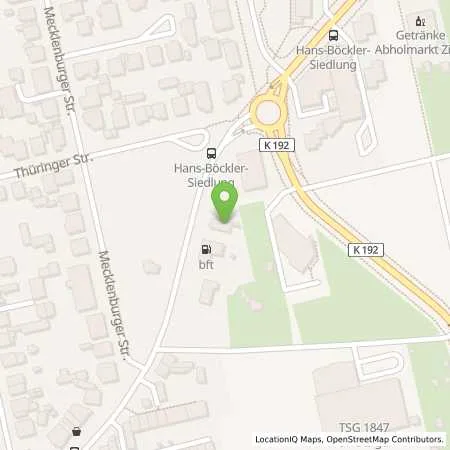 Standortübersicht der Tankstelle bft Tankstelle Werkmann in 63075 Offenbach