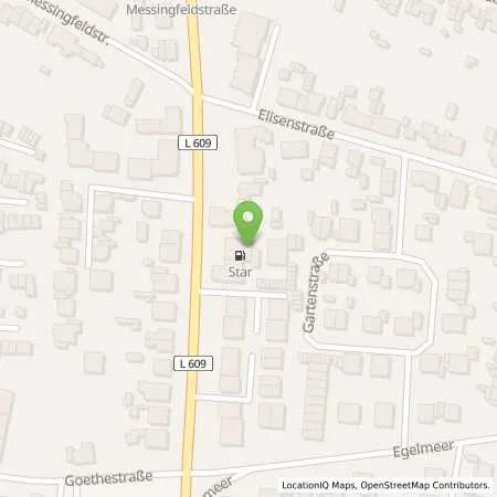 Standortübersicht der Tankstelle Star-Tankstelle in 45731 Waltrop