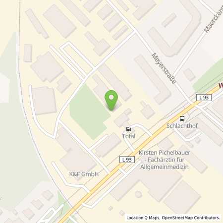 Standortübersicht der Autogas (LPG) Tankstelle: Total Tankstelle in 14776, Brandenburg-Havel