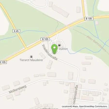 Standortübersicht der Tankstelle Total Station in 23942 Dassow