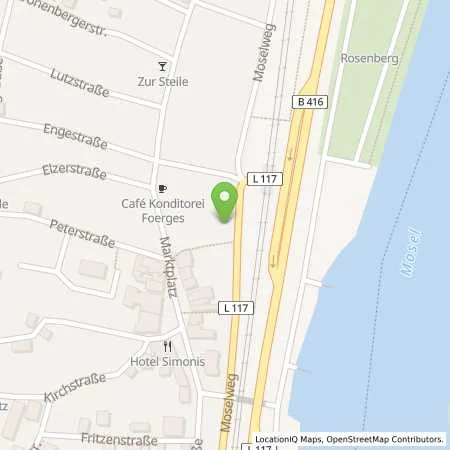 Standortübersicht der Tankstelle ARAL Tankstelle in 56330 Kobern-Gondorf