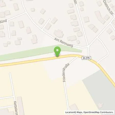 Standortübersicht der Tankstelle bft Tankstelle Walther in 97631 Bad Königshofen