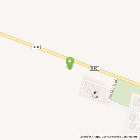 Standortübersicht der Tankstelle STAR Tankstelle in 06317 Aseleben
