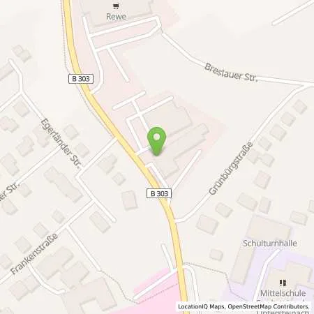 Standortübersicht der Tankstelle AVIA Tankstelle in 95346 Stadtsteinach