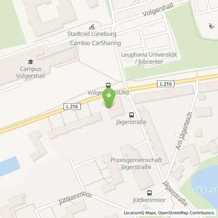 Standortübersicht der Tankstelle HEM-Tankstelle in 21339 Lüneburg