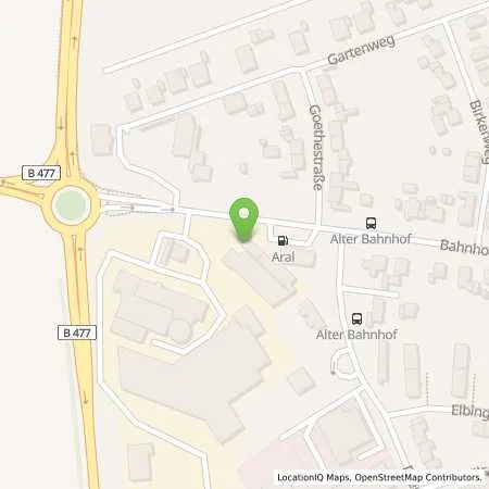 Standortübersicht der Tankstelle ARAL Station in 52388 Nörvenich