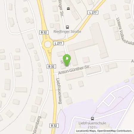 Standortübersicht der Tankstelle Shell Station in 72488 Sigmaringen