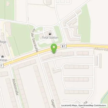 Standortübersicht der Tankstelle TOTAL Tankstelle in 39108 Magdeburg