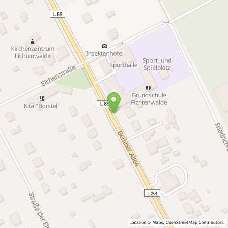 Standortübersicht der Autogas (LPG) Tankstelle: TOTAL Tankstelle in 14547, Beelitz