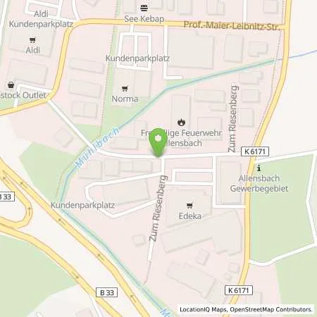 Standortübersicht der Tankstelle Automobile Böhler GmbH in 78476 Allensbach