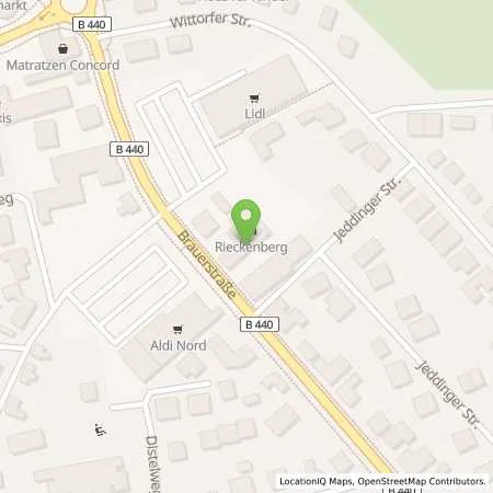 Standortübersicht der Tankstelle Klaus-Peter Riekenberg in 27356 Rotenburg/W.