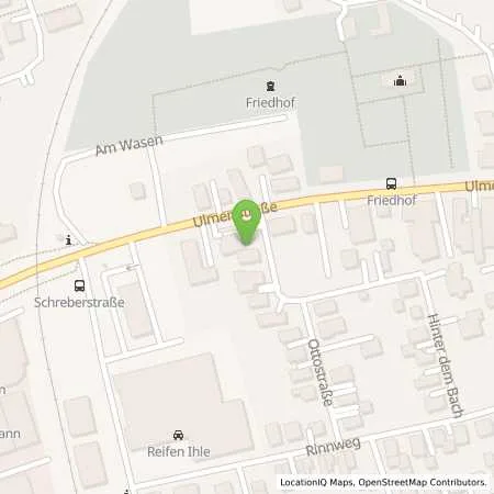 Standortübersicht der Tankstelle Esso Station in 89312 Günzburg