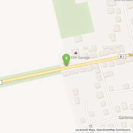 Standortübersicht der Tankstelle Nord Elm Garage in 38373 Süpplingen