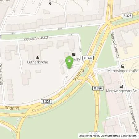 Standortübersicht der Tankstelle Shell Station in 40223 Düsseldorf