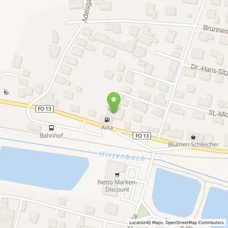 Standortübersicht der Tankstelle OMV Heroldsbach in 91336 Heroldsbach