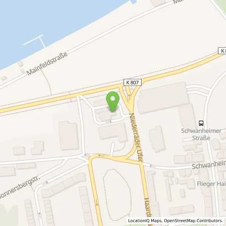 Standortübersicht der Tankstelle Shell Station in 60528 Frankfurt