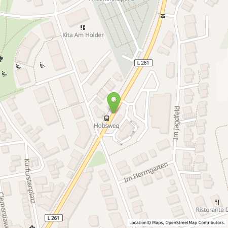 Standortübersicht der Autogas (LPG) Tankstelle: Westfalen-Tankstelle in 53125, Bonn
