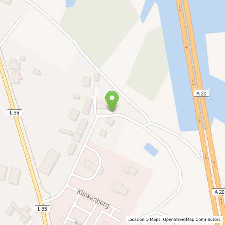 Standortübersicht der Autogas (LPG) Tankstelle: Total Station in 17126, Jarmen
