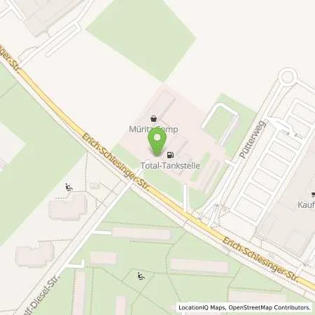 Standortübersicht der Tankstelle Total Tankstelle in 18059 Rostock