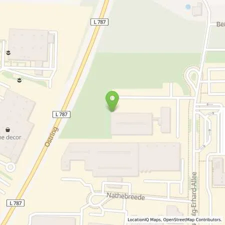 Standortübersicht der Tankstelle Tankpool 24 in 33719 Bielefeld