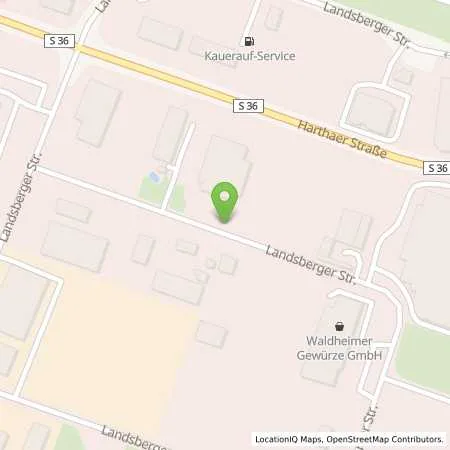 Standortübersicht der Tankstelle Wagner + Schmid Automobile GmbH in 04736 Waldheim