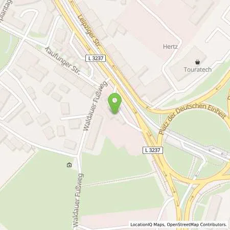 Standortübersicht der Tankstelle TD Tankcenter am Kreisel in 34125 Kassel