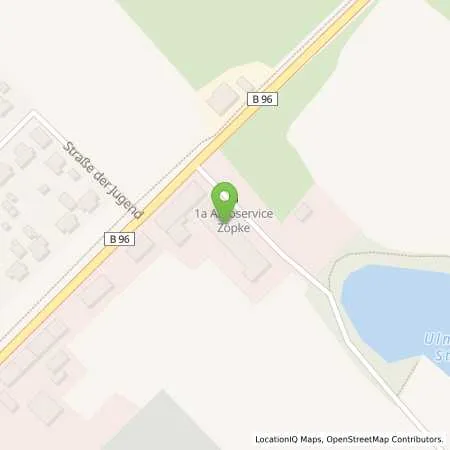 Standortübersicht der Tankstelle 1a Autoservice Zöpke in 16775 Gransee