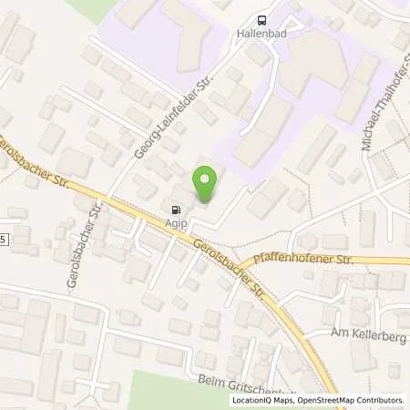 Standortübersicht der Tankstelle Zieglmeier GmbH & Co.KG in 86529 Schrobenhausen