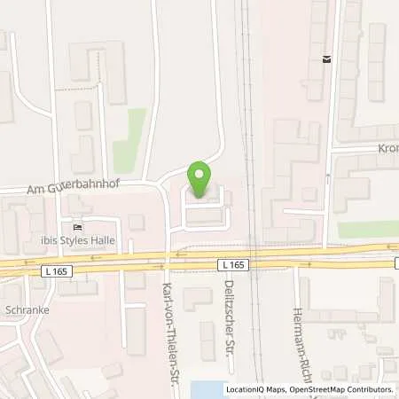 Standortübersicht der Tankstelle Logisch Mobil GmbH in 06112 Halle