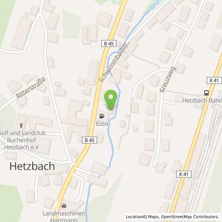 Standortübersicht der Autogas (LPG) Tankstelle: AVIA Station in 64743, Beerfelden-Hetzbach