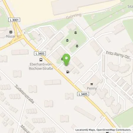 Standortübersicht der Tankstelle Freie Tankstelle in 63071 Offenbach