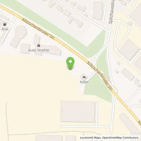 Standortübersicht der Tankstelle Autohaus Strehle (Tankautomat) in 01139 Dresden
