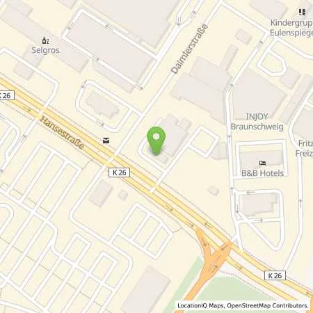 Standortübersicht der Tankstelle Car LPG Ltd. & Co. KG in 38112 Braunschweig