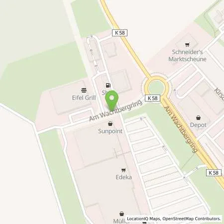 Standortübersicht der Tankstelle Shell Tankstelle Knauber in 53343 Wachtberg (Berkum)