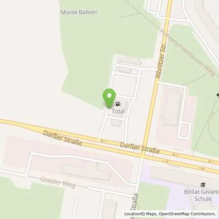 Standortübersicht der Tankstelle Total Station in 13051 Berlin (Lichtenberg)