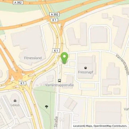 Standortübersicht der Tankstelle Total Tankstelle in 38114 Braunschweig