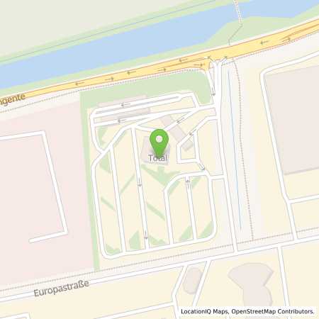 Standortübersicht der Autogas (LPG) Tankstelle: Total Autohof in 31275, Lehrte