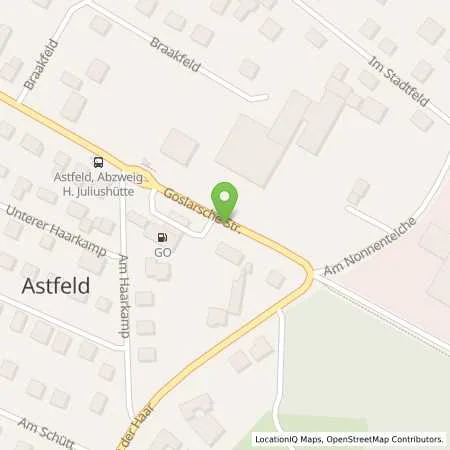 Standortübersicht der Tankstelle GO Station in 38685 Langelsheim