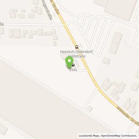 Standortübersicht der Tankstelle ESSO-Station in 31840 Hessisch Oldendorf
