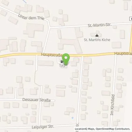 Standortübersicht der Tankstelle TAS Tankstelle in 31848 Bad Münder (Eimbackhausen)